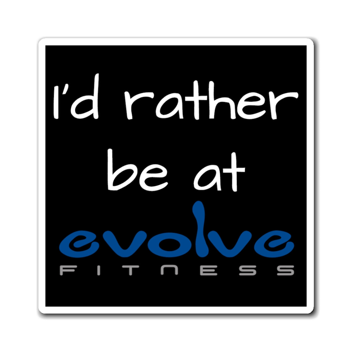 Magnetic Bumper Sticker